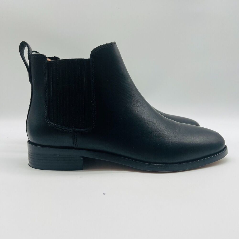 Madewell Black Heeled Boots